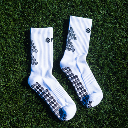 PANA Power-Grip 2.0 Grip Socks (White)