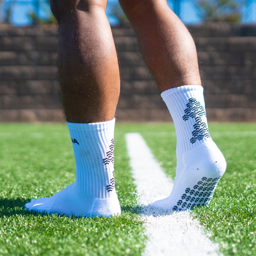 PANA Power-Grip 2.0 Grip Socks (White)